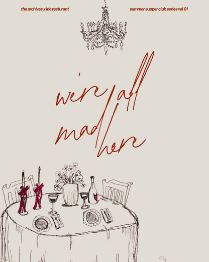 supper club vol 1: we're all mad here